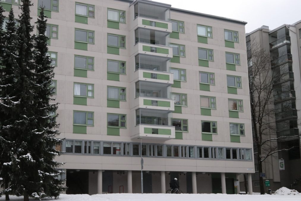 Itä-Pasilan kudontaluokan talo