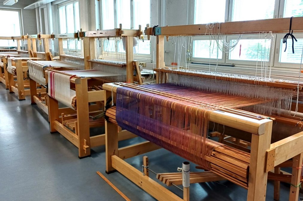leveitä pyyheloimia kangaspuissa